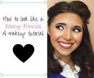 disney princess makeup tutorial